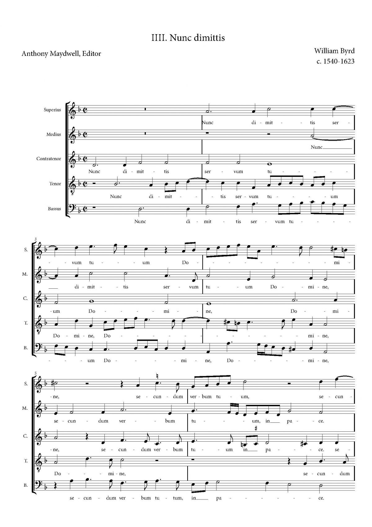 Nunc dimittis