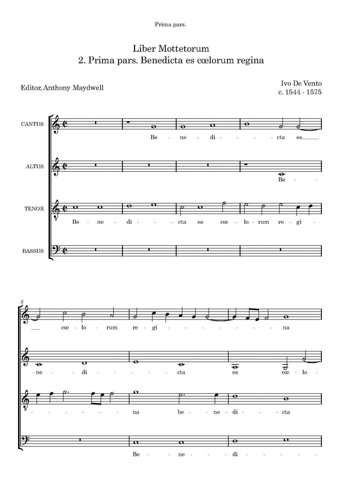 Benedicta es coelorum regina