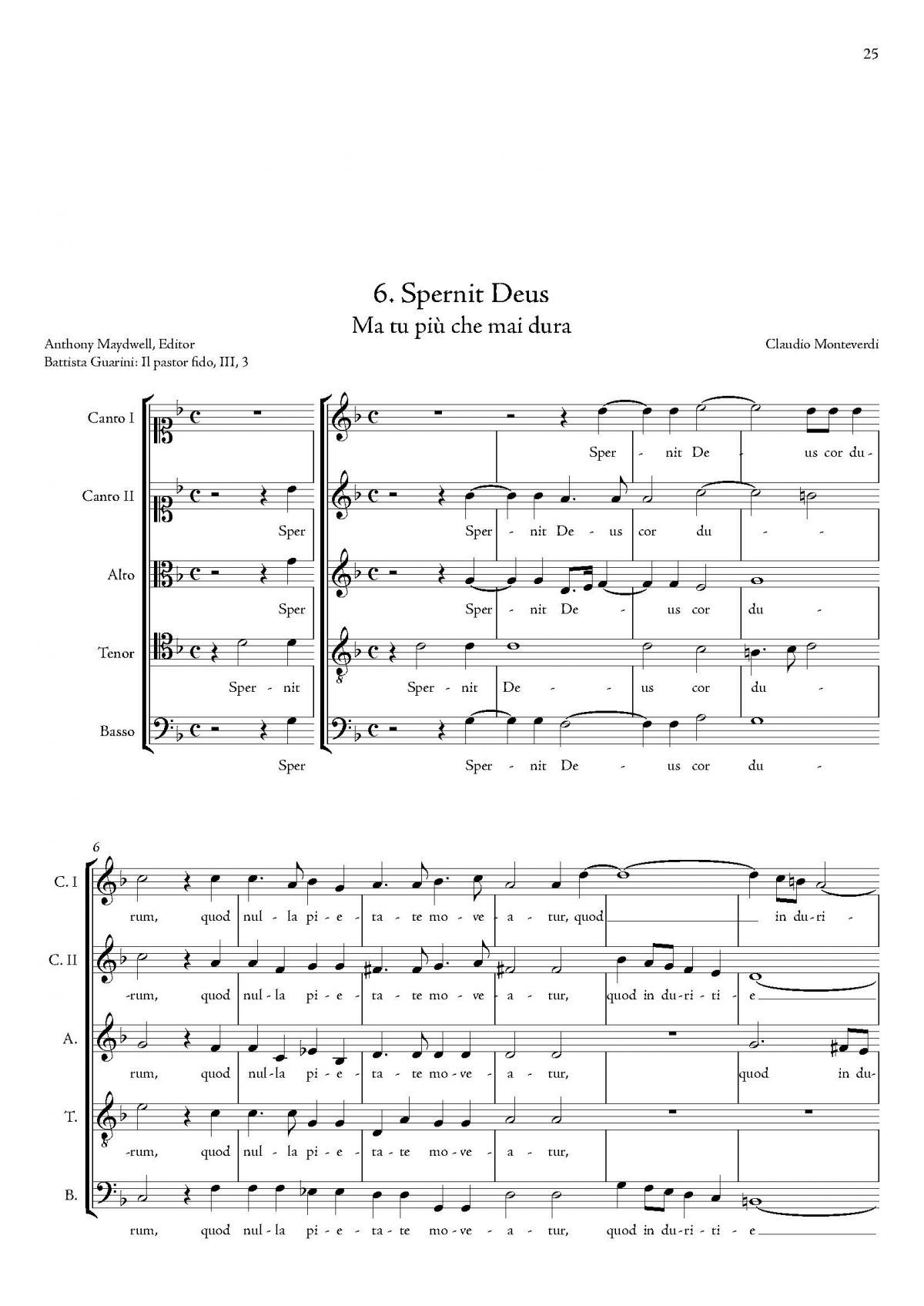 Spernit Deus