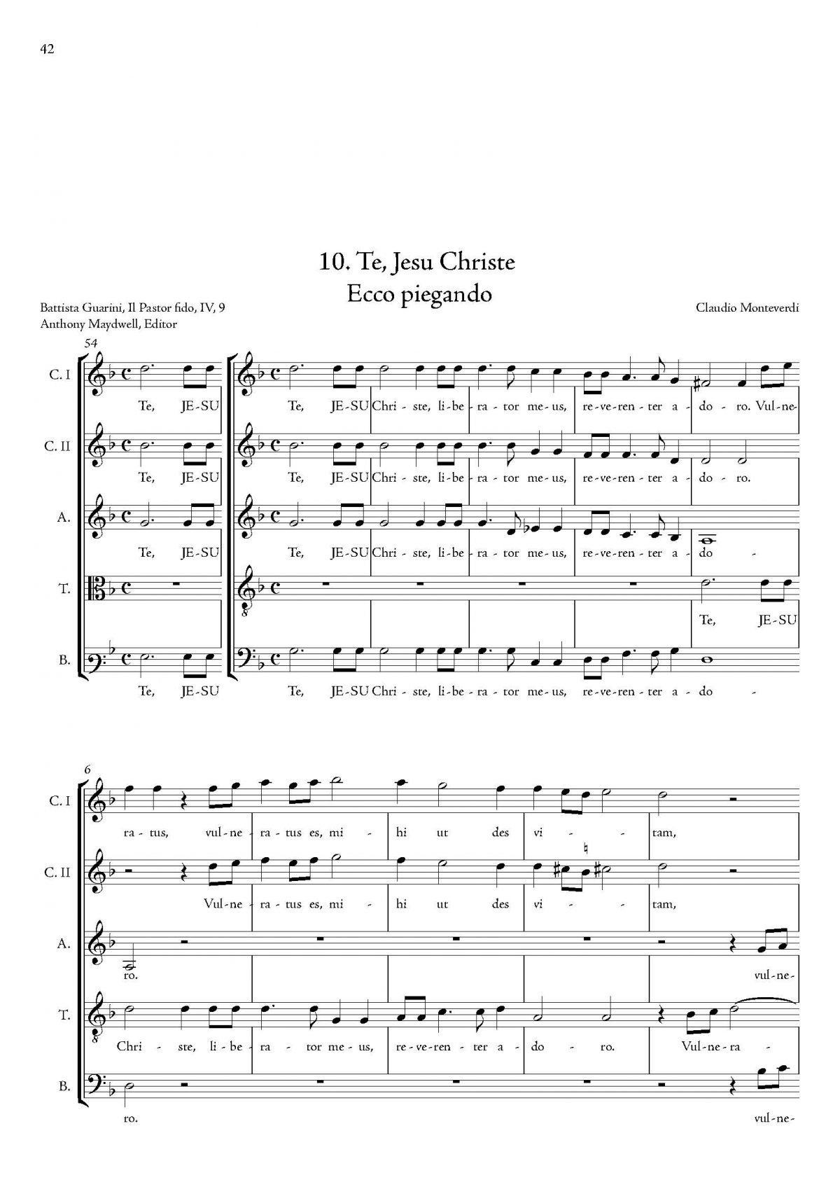 Te, Jesu Christe