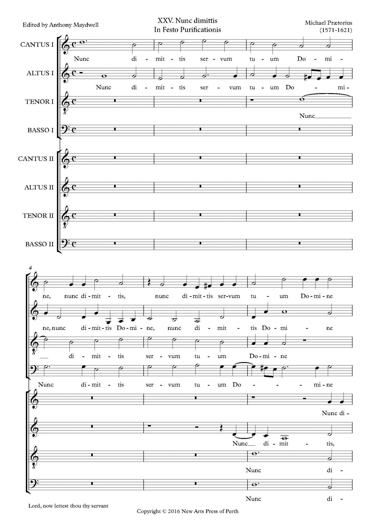 Nunc Dimittis