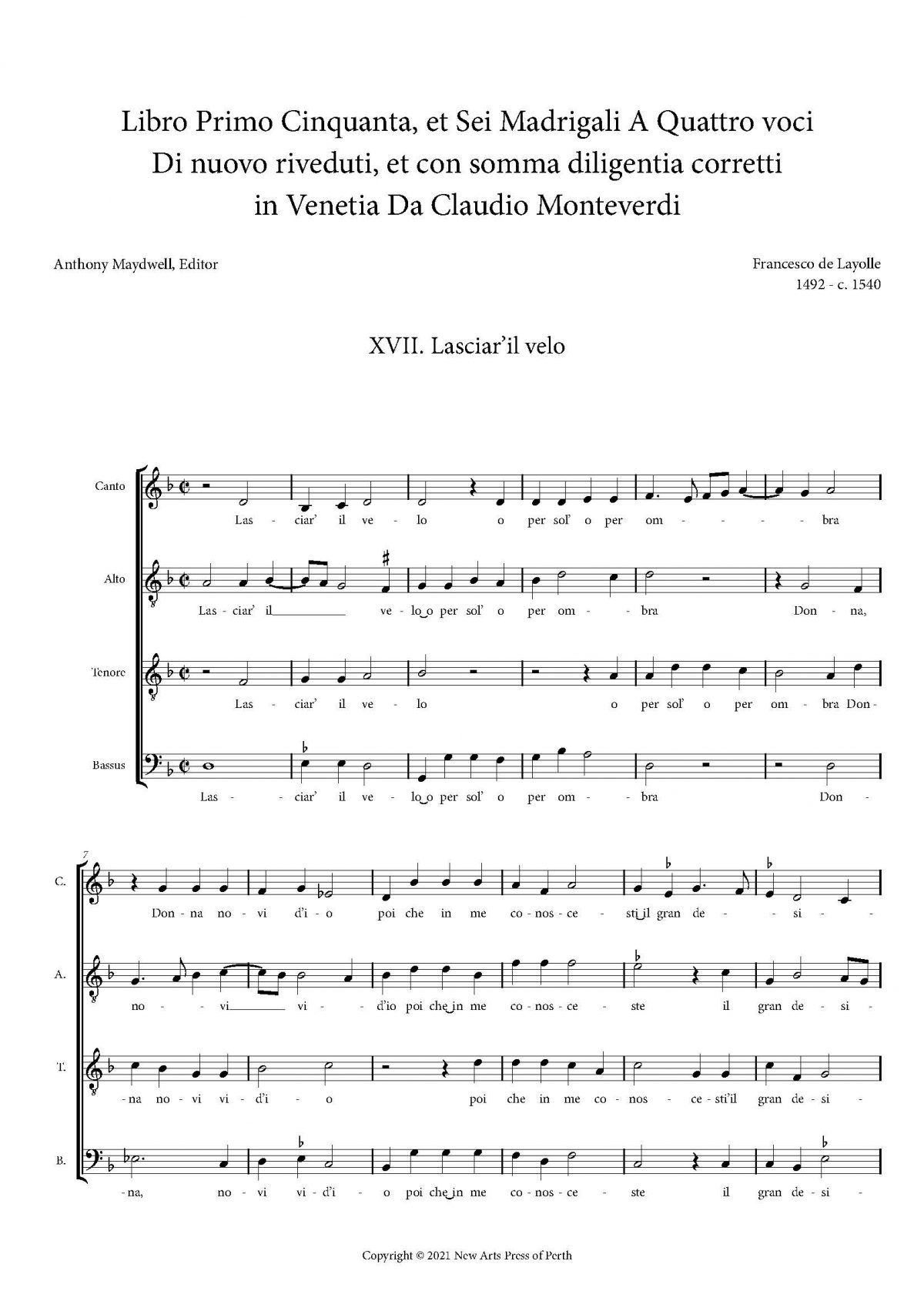 Lasciar’il velo