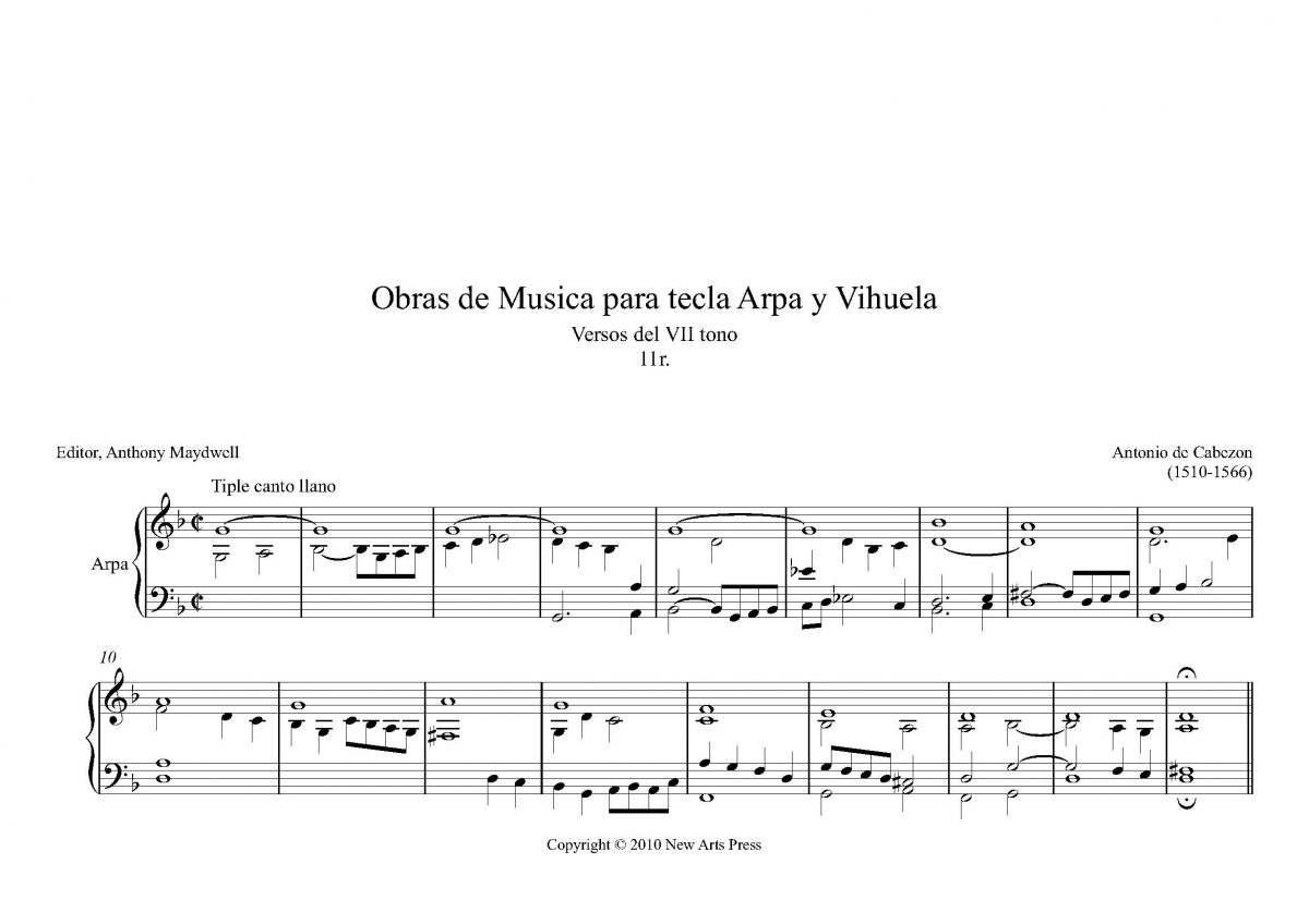 Versos del VII tono