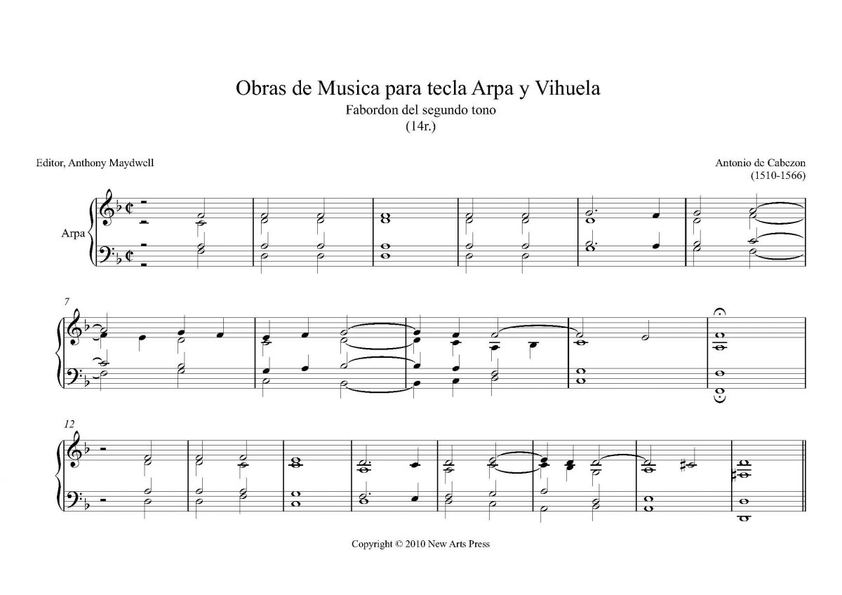 Fabordon del segundo tono