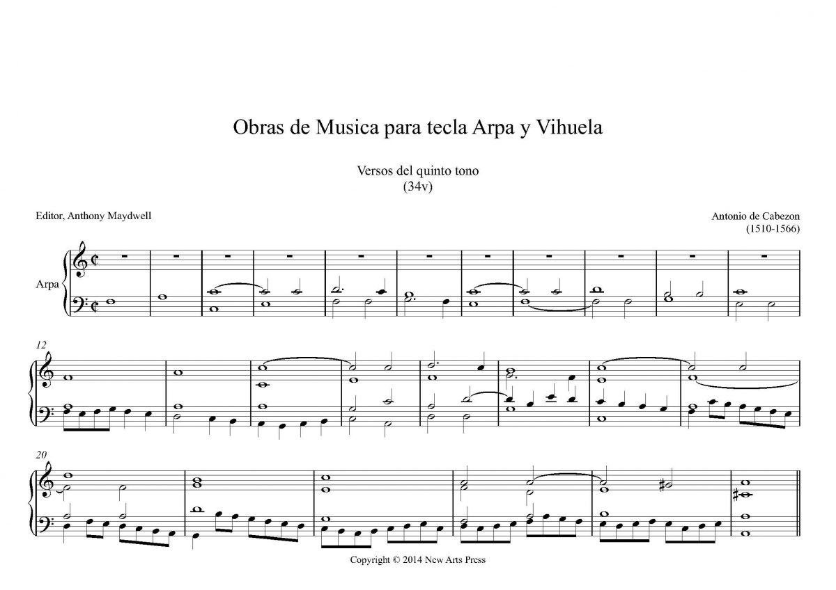 Versos del quinto tono