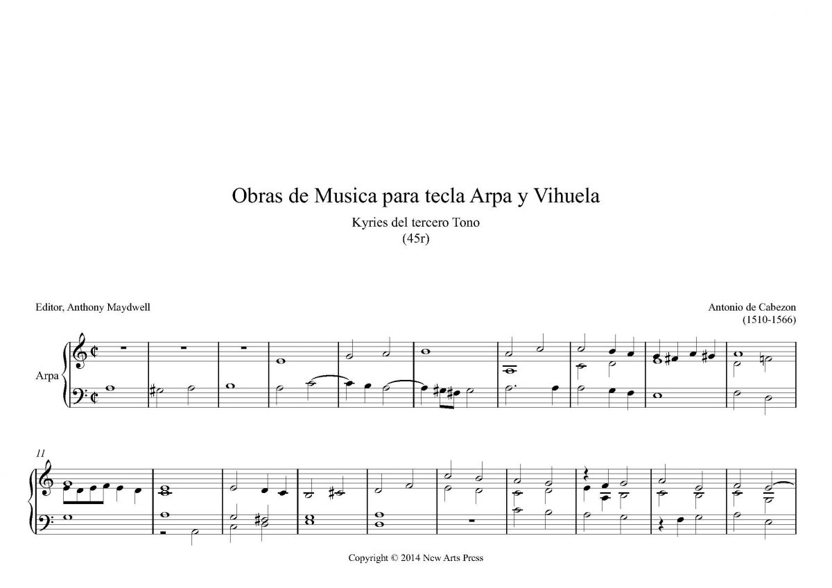 Kyries del tercero Tono