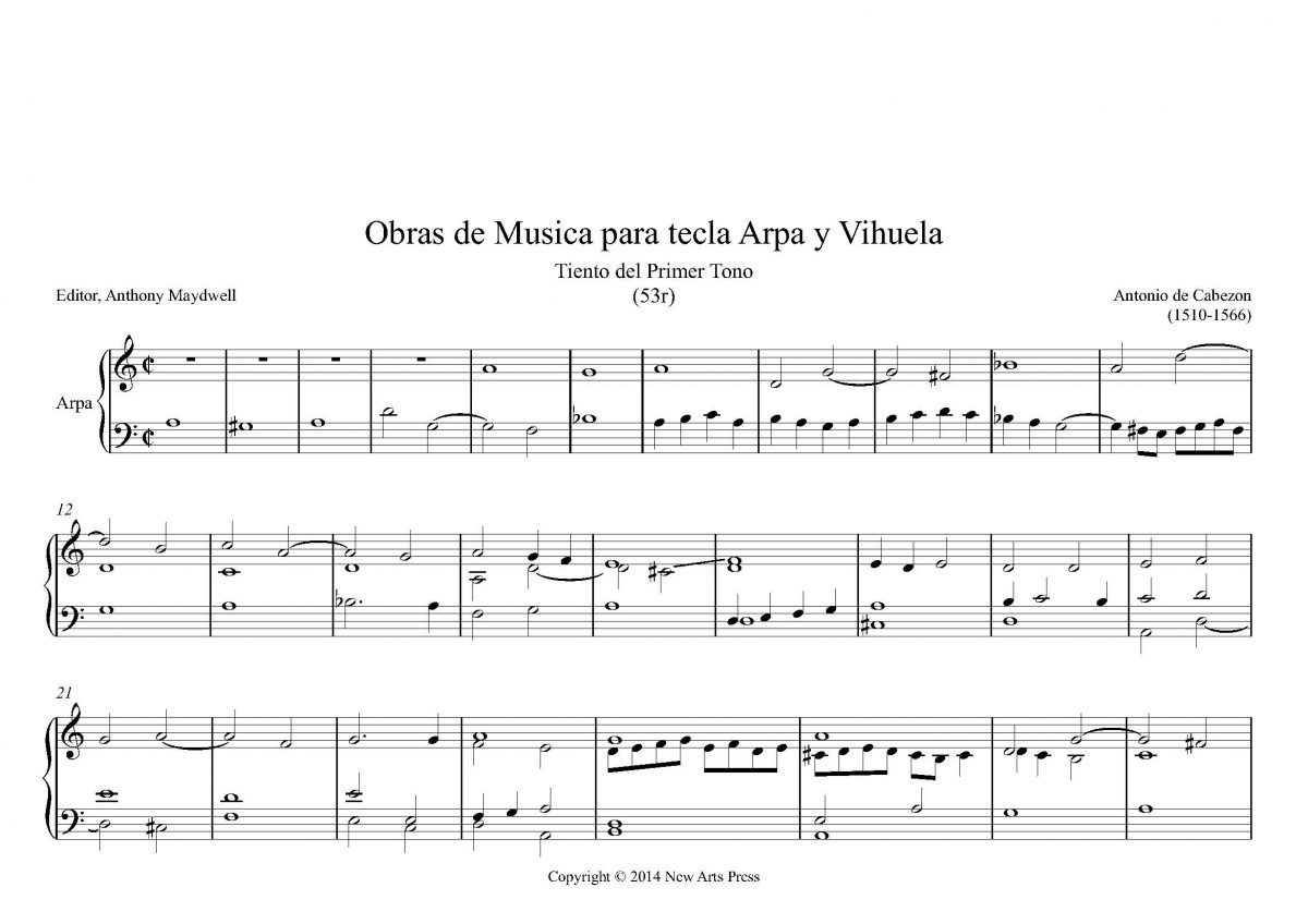 Tientos del Primer Tono