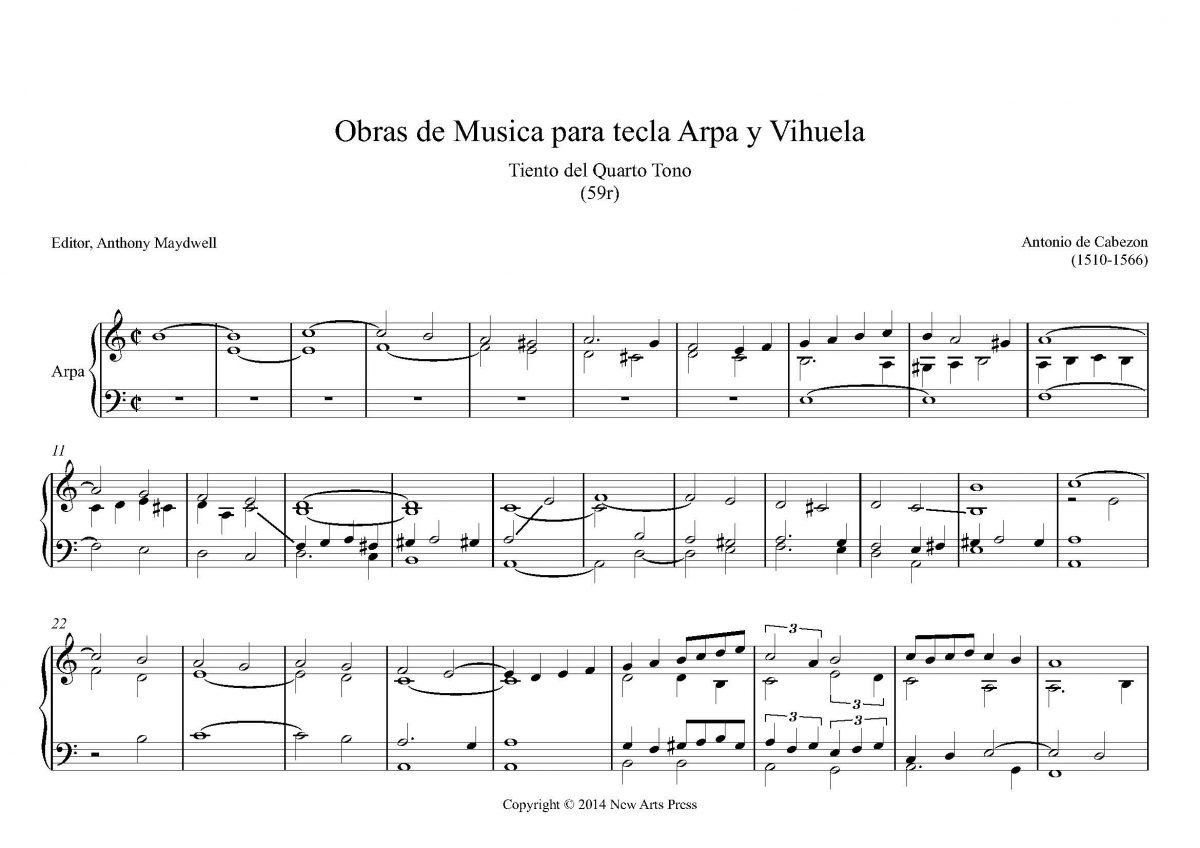 Tiento del Quarto Tono