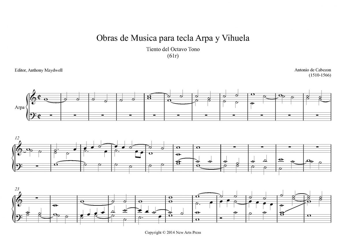 Tiento del Octavo Tono