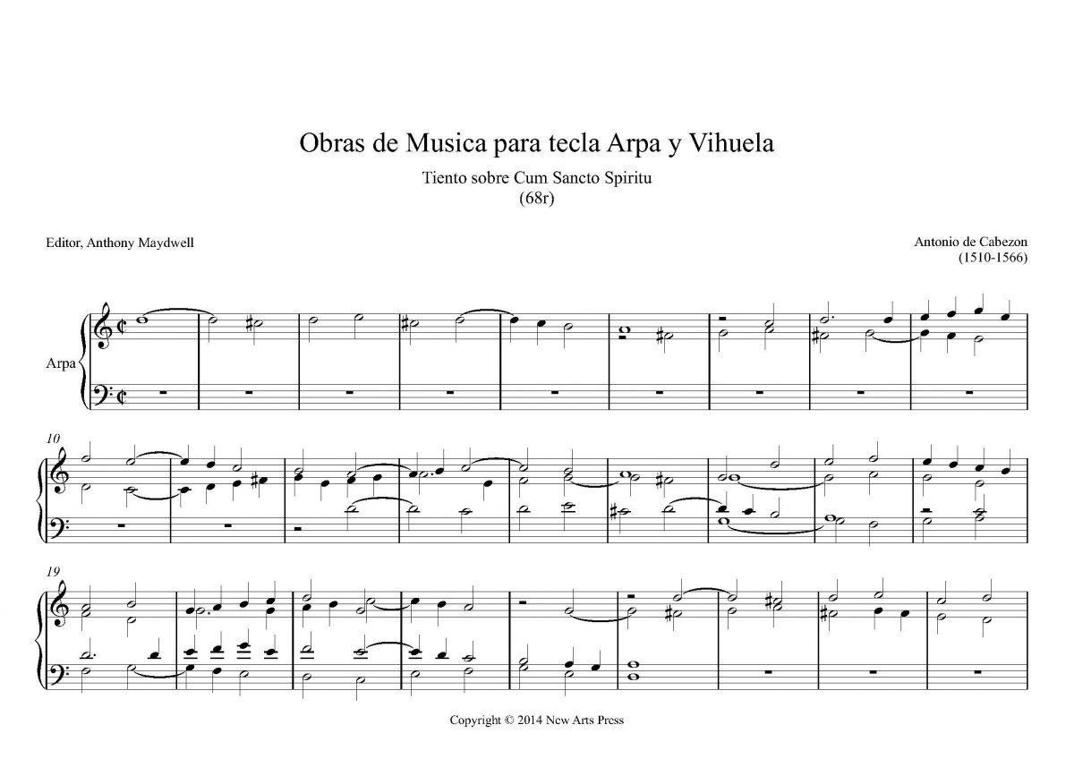 Tiento sobre Cum Sancto Spiritu