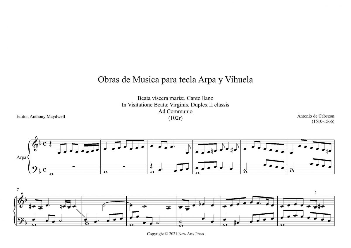 Beata viscera Mariae Virginis