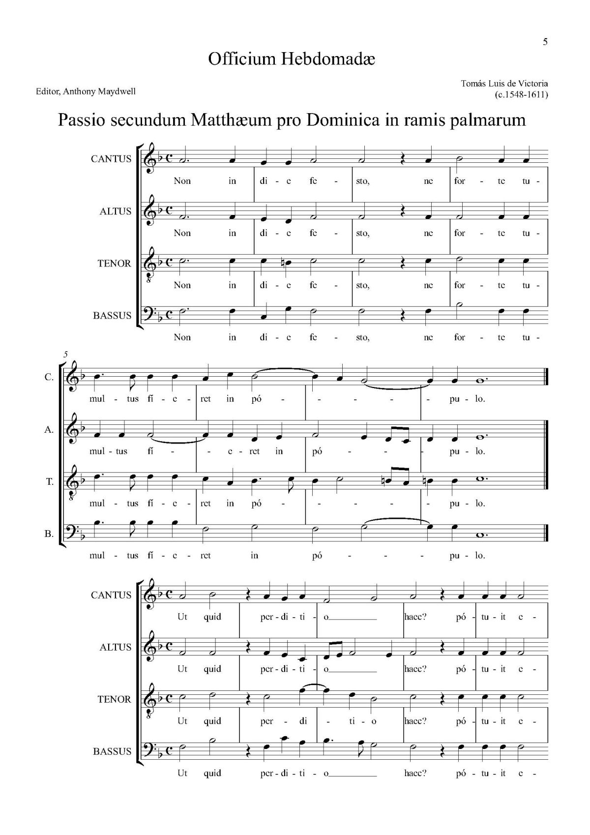 Passio secundum Mattaeum