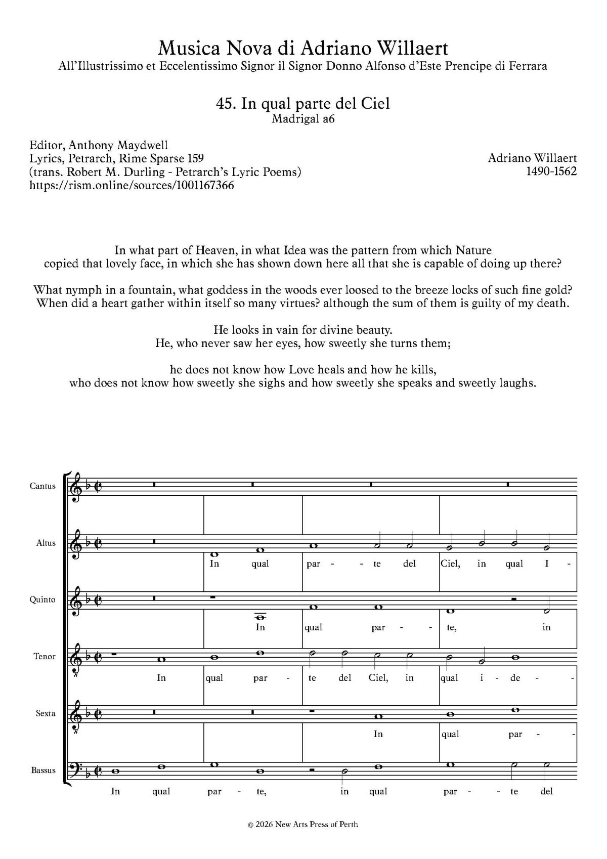 In qual parte del Ciel Transposed up a 4th